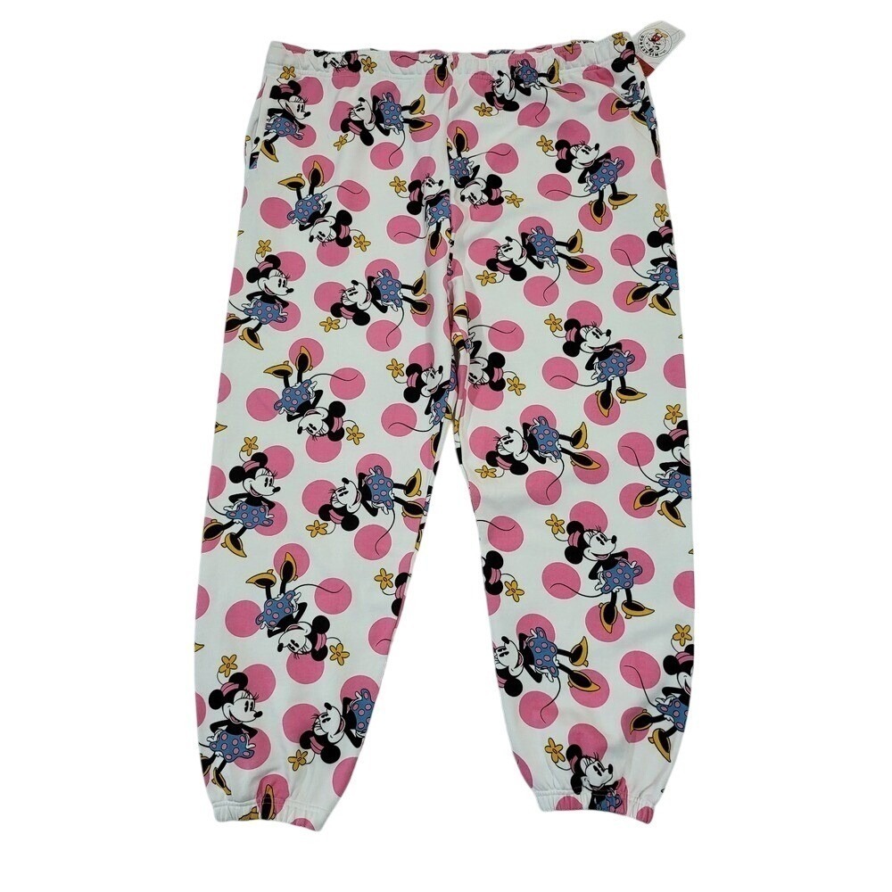 Disney Minnie Mouse Women's 2XL Pink and White Pantsuit Size 2XL - Picture 2 of 9